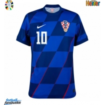 Kroatia Luka Modric #10 Bortedrakt EM 2024 Kortermet